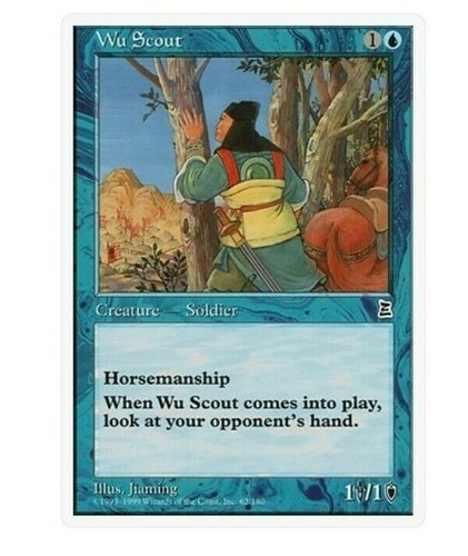 MTG Magic the Gathering Portal 3 Kingdoms p3k three kingdoms NM -Mint WU SCOUT