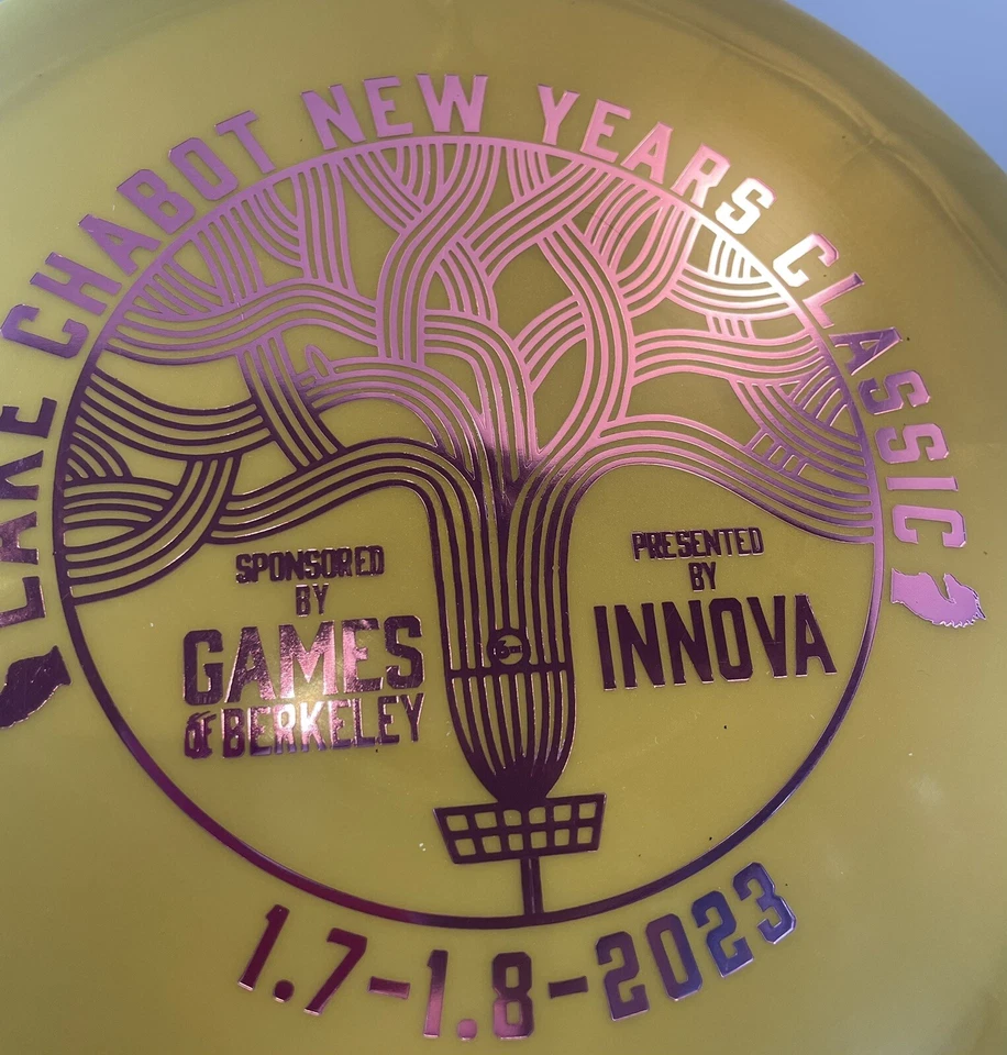Innova Star RARE Pearly Gold Embossed Wraith Distance Driver 2023 New - Image 4 of 4