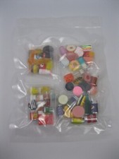 50 Pieces Miniature Food  Drink Doll House Mini Coffee Soda Cake Boba Fries New
