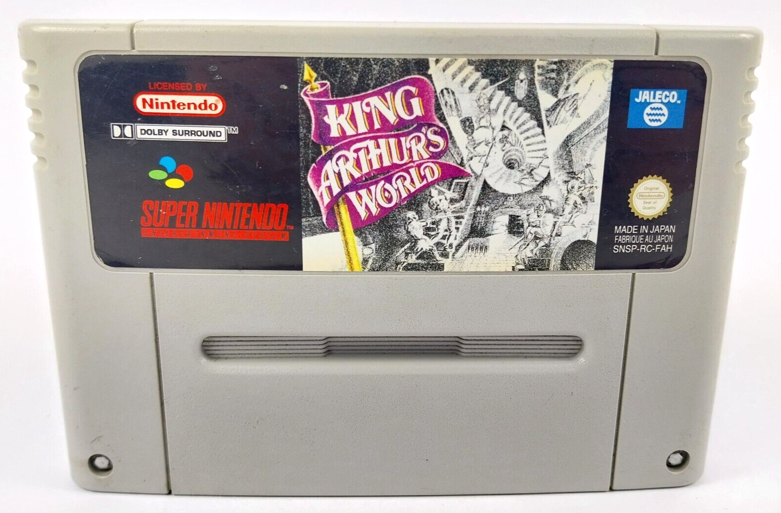 King Arthur's World Jeu Super Nintendo Snes PAL FAH