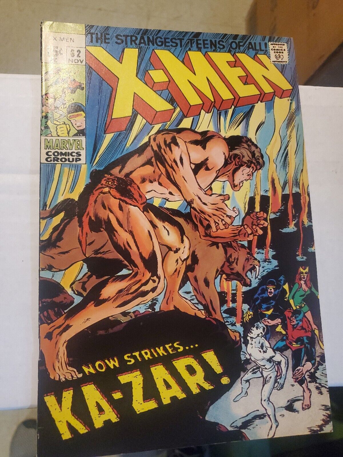 X-Men Vol 1 # 62 - Neal Adams - Rare JC Penney 2nd Printing - Higher Grade