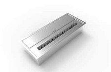 Bruciatore camino a bioetanolo biocamino in acciaio inox 3,5 lt 45,7X18,7XH9 cm