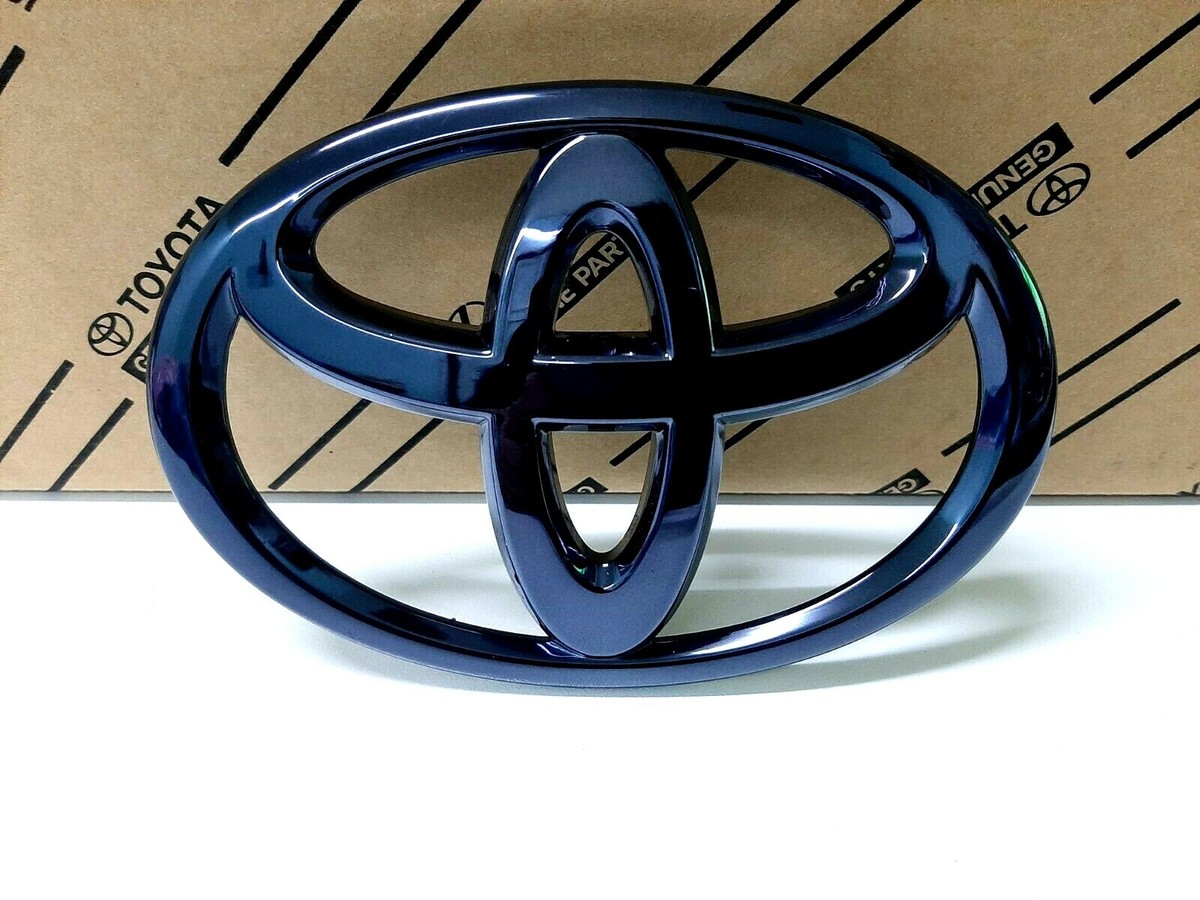Toyota Corolla Altis Vios Yaris Black Piano 14cm Logo Emblem Badge