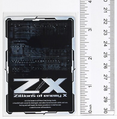 Z/X Zillions of Enemy X Card TCG E08-P05 PR Nippon Ichi Software