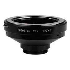 Fotodiox Lens Adapter Contax/Yashica CY to C-Mount Cine Camera Body