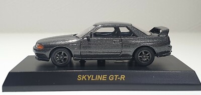 1/64 Kyosho NISSAN SKYLINE GT-R R32 BNR32 GUNMETAL GREY