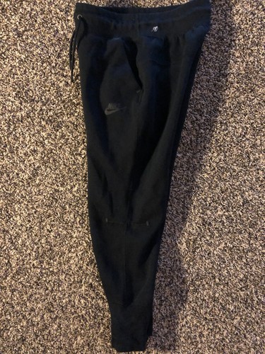 Nike Tech Fleece Black Joggers Girls Size Small Athletic Pants CZ2595-010 - Picture 7 of 8