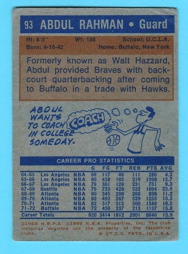 1972-73 TOPPS BASKETBALL CARD SINGLES COMPLETE YOUR SET U-PICK UPDATED 8/28 - Picture 161 of 351