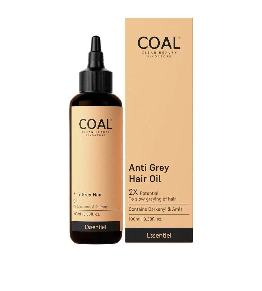 Aceite Anti Canas Cabello con Darkenyl y Amla (100 ml) Previene Sequedad y Encanecimiento Foto 2 de 4