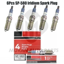 6Pcs Genuine SP534 SP580 SP580X Iridium Spark Plug For Ford F150 Motorcraft US