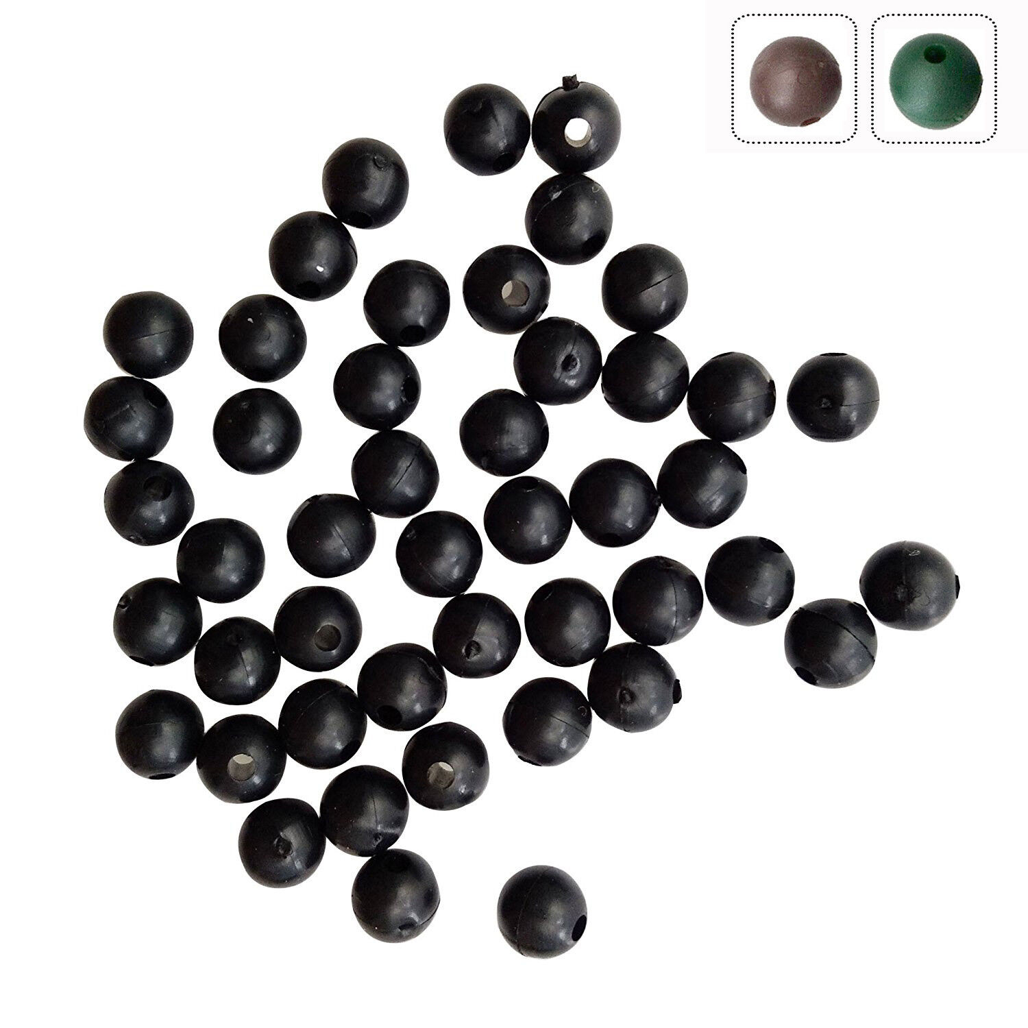 100pcs Carp Fishing Round Soft Rubber Beads Fishing Beans Float Rig  Accessories - Mehfil Indian Restaurant