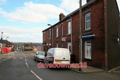 PHOTO  THE LAST STAFFORDSHIRE OATCAKE SHOP THE SHUTTERED WINDOW ON THE RIGHT (62