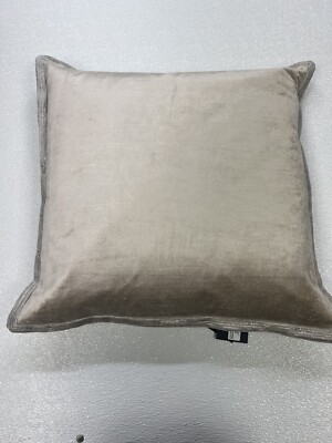 Michael Aram Velvet Metallic 18'' x 18'' Decorative Pillow Linen New Defects