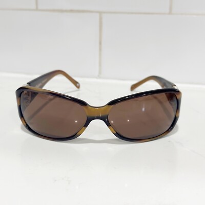 EUC Brighton Sunglasses Brighton Sunglasses Tortoise Smoke Gray Full Rim Funny Girl  main image 2