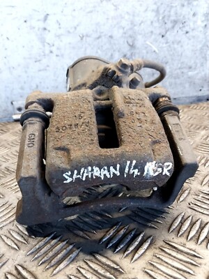 VOLKSWAGEN SHARAN BRAKE CALIPER REAR LEFT 2.0L DIESEL MANUAL MPV 2014