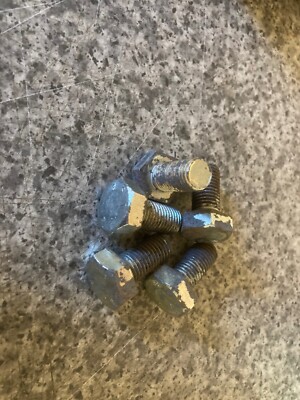 1/2 BSF x 1'' lange Sechskantschraube (5er Pack) - BZP - siehe Hinweise - D6