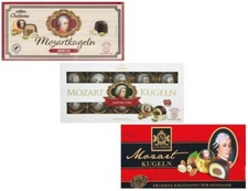 finest Mozartkugeln chocolates balls - two 2 packs
