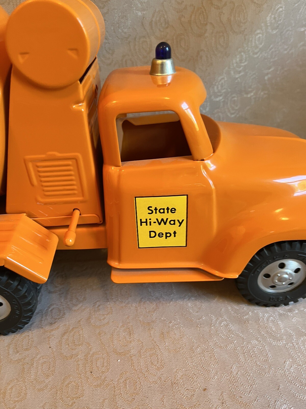 Super Clean! Orig. Tonka Toys 50’s 60’s Cement Mixer Truck State HiWay