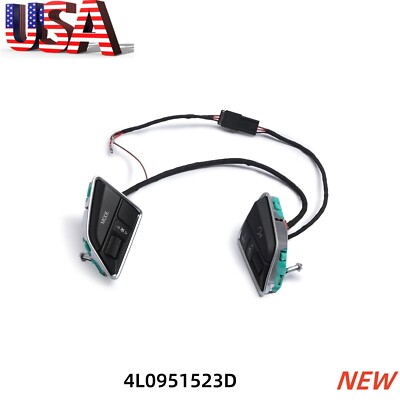 Steering Wheel Multi Function Control Button Fit For Audi A4 A5 Q5 Q7 4L0951523D