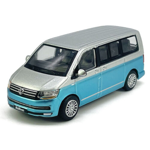 1:64 Multivan T6 MPV Model Car Diecast Toy Cars Toys for Boys Kids Gifts Silver - Picture 1 of 7