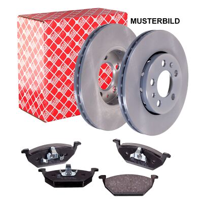 FEBI BILSTEIN Bremsenset Bremscheiben + Bremsbeläge vorne Fiat Grande Punto 199x