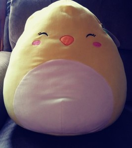 NEW Squishmallow CHUCKTHE CHICK Pillow Stuffed Animal, YELLOW, 16