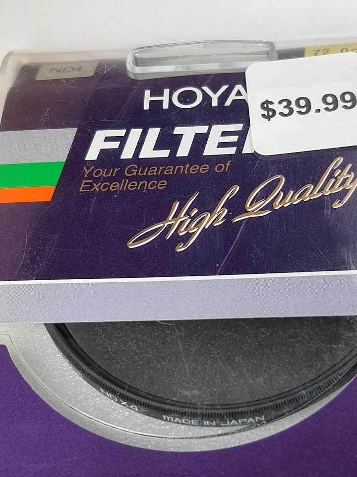 72mm Genuine Hoya ND4 ND 4 Lens filter 72 mm Neutral Density ND4X ND 4X Japan - Image 2 of 4