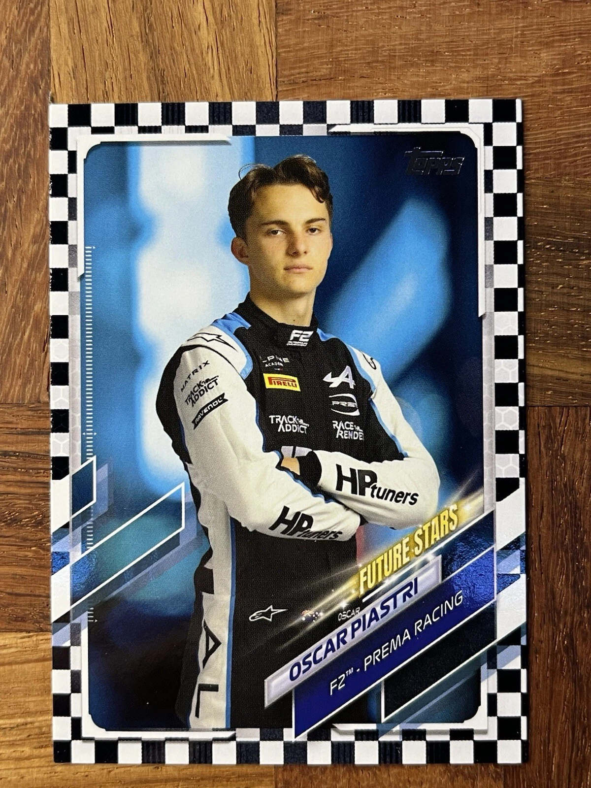 Oscar Piastri trading card