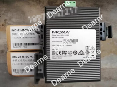 1pcs MOXA IMC-21-M-SC 1 optical-to-electrical multimode photoelectric converter