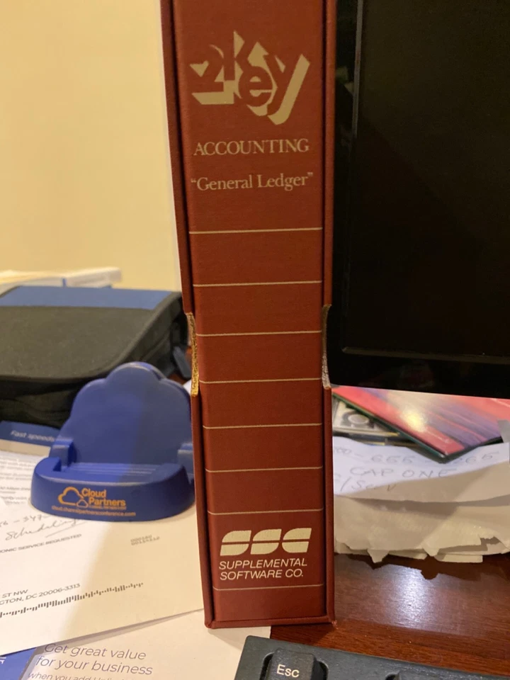 Libro mayor general de 2 teclas que complementa Lotus 123 para PC Foto 2 de 4