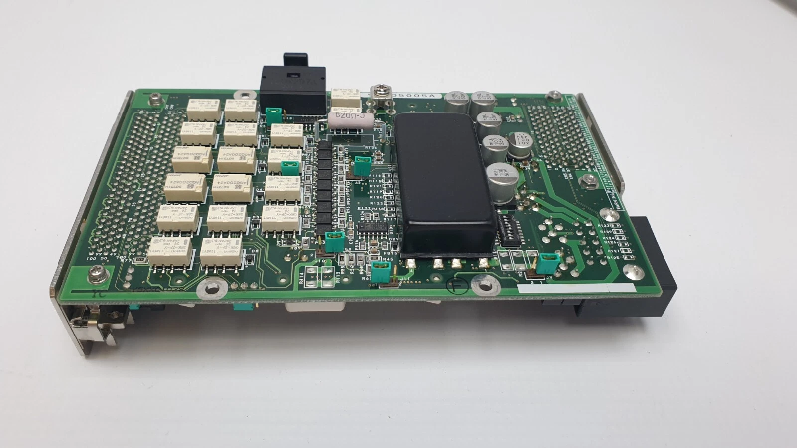 Angled view of the relay side of the Tokyo Electron TDB218-1/BTM2 board