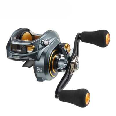 Baitcasting Reel 15KG Max Drag 8+1 Bearings Aluminum Frame Freshwater Saltwater