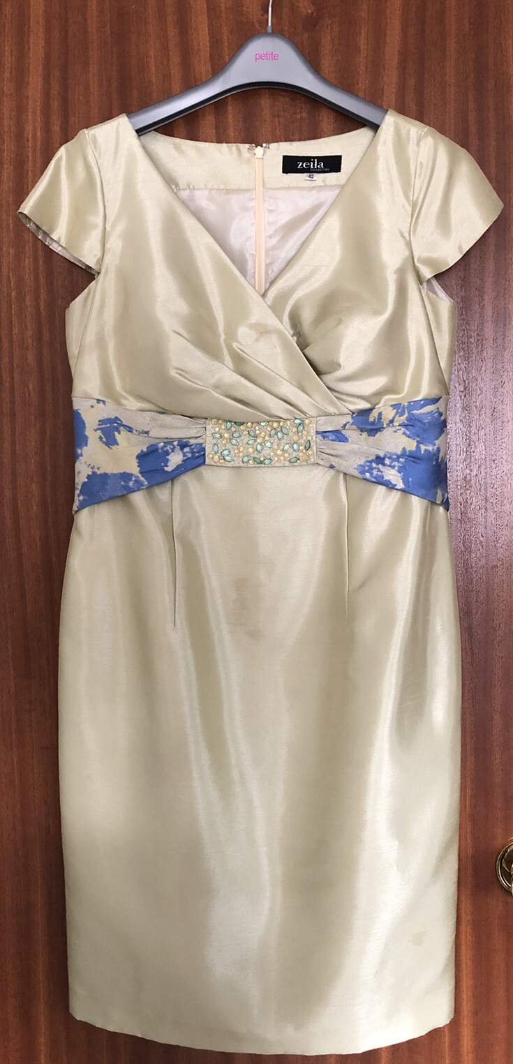 Zeila Designer Mother of the Bride Outfit Size 42 (1214) Dress and