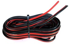30ft Red Black 10 Gauge SPEAKER WIRE Cable Home Car Audio Wiring 12V DC Power