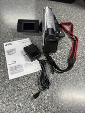 JVC GR-AXM17U VHS-C Video Camera Camcorder W/ Charger and Battery For Parts Only