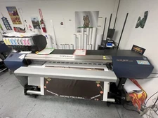 Roland SolJet EJ-640 Printer 64" Dual CMYK with take up and heater.