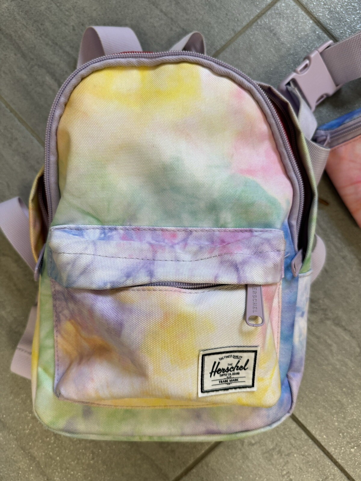 Herschel Tie Dye Backpack Fanny Bag Set Gem