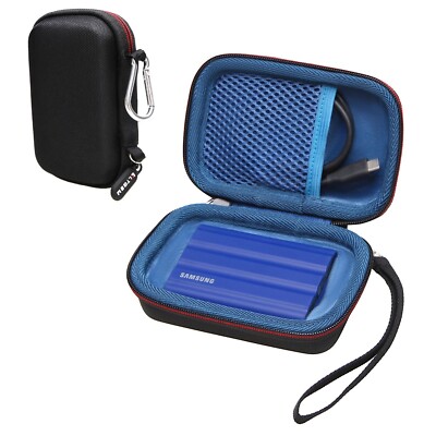 LTGEM Hard Carrying Case for Samsung T7 Shield / T7 Touch Portable Solid Stat...
