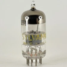 (1) Tested Sylvania 4BQ7A Tube Date Code ig AAG 4BQ7 A Twin Triode Tube