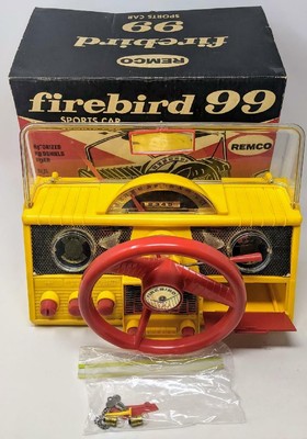 Vintage 1960âs Remco Firebird 99 Sports Car Dash With Box and licence | eBay