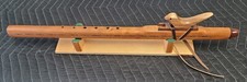 Native American Flute highly figured Cherry Wood Key of Low D sharp - awesome