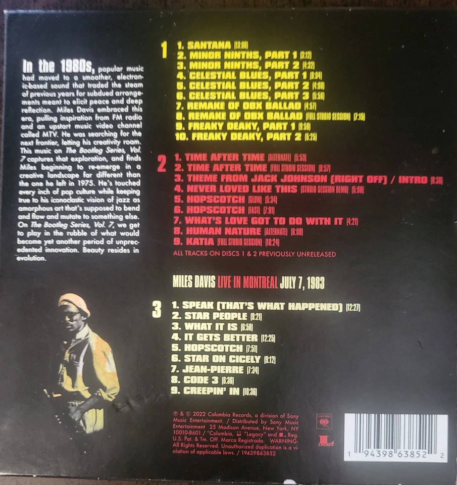 MILES DAVIS "THE BOOTLEG SERIES, VOL. 7: THAT'S WHAT HAPPENED 1982-1982" (2021) Foto 2 de 4