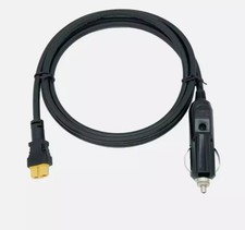 1.5M Cigarette Lighter to XT60 Cable Detachable Sturdy Outdoor Power Charging