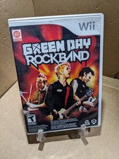 Green Day: Rock Band (Nintendo Wii, 2010) CIB Complete W/ Manual