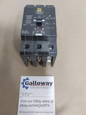 Square D EDB34020 20 Amp 3 phase Circuit Breaker 480 Volt 3 Pole