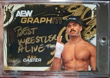 /50 Max Castner Best Wrestler Alive Graphiti AU2025 UD AEW SP Signature Edition