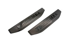 Fits For 2019-2026 2.7l Turbomax Side Fender Vent Metal Emblems Pair Fits For 2019-2026 2.7l Turbomax Side Fender Vent Metal Emblems Pair