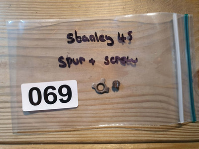 Vintage Stanley 45 Hobel Spur & Schraube Holzbearbeitung alte Handwerkzeuge Tischlerwerkzeuge