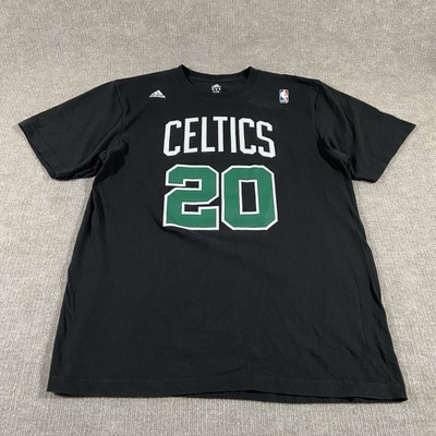 Vintage Adidas Ray Allen Boston Celtics Jersey T Shirt Mens XL Black NBA  #20