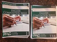 Paradigm Accrlerated Curriculum English Compostion Sills Set Homeschooling